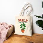 MILF: Man, I Love Ficus Canvas Tote Bag