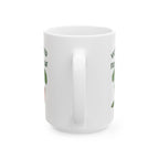 Victimized by a Fiddle Leaf Ceramic Mug (15 oz)
