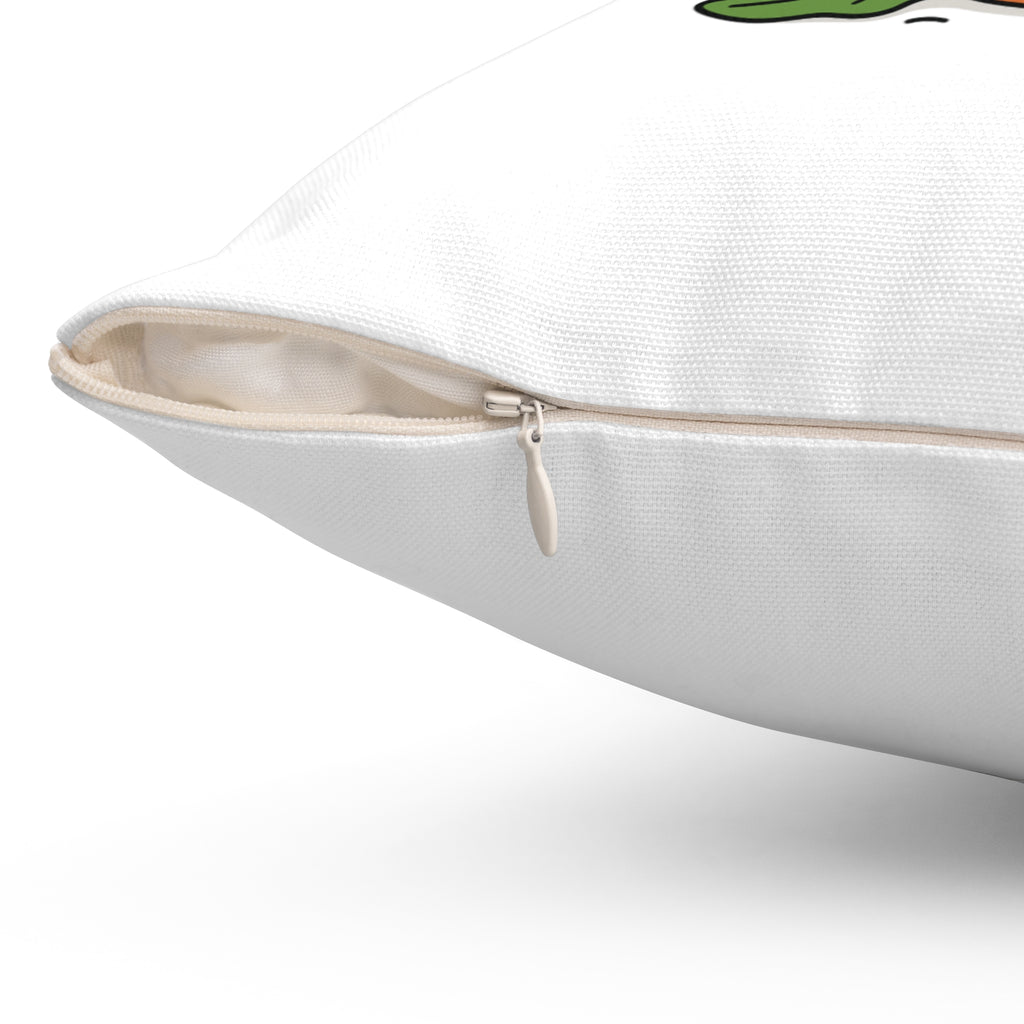 Victimized by a Fiddle Leaf Decorative Pillow