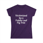 Victimized by a Fiddle Leaf — Women’s Plant Lover Tee
