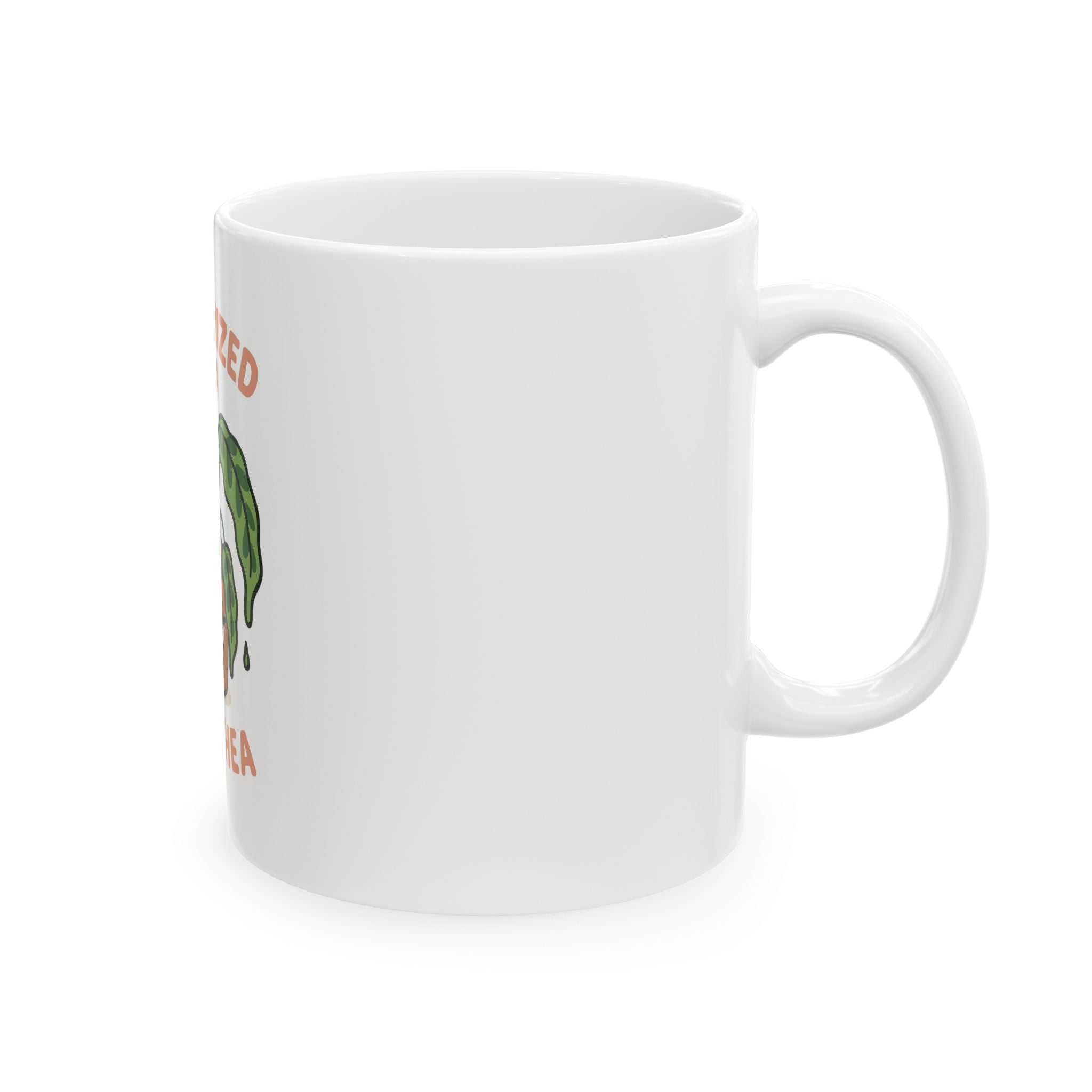 Victimized by a Calathea Ceramic Mug — Funny Plant Parent Coffee Cup (11oz/15oz)